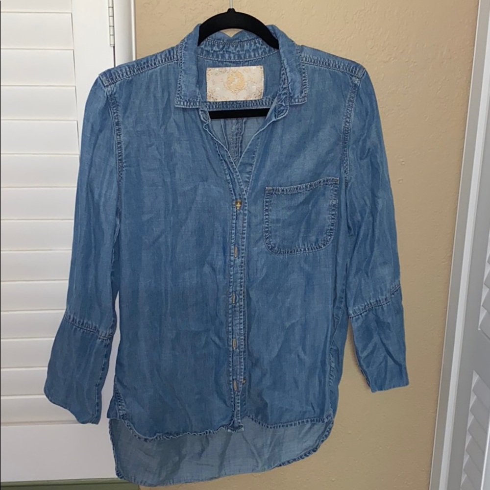 Vintage Jean One Pocket Shirt